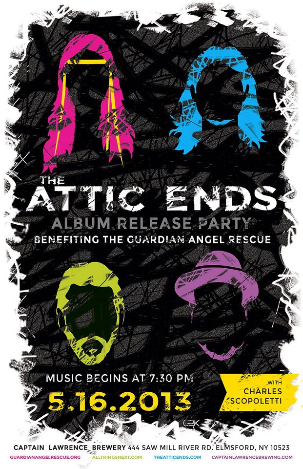 NEXT Charity Concert Series at Captain Lawrence Brewery Ft The Attic Ends @ Captain Lawrence Brewery | Elmsford | New York | United States
