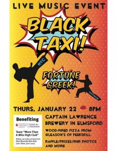 Next Charity Concert featuring Black Taxi @ Captain Lawrence Brewing Company | Elmsford | New York | United States